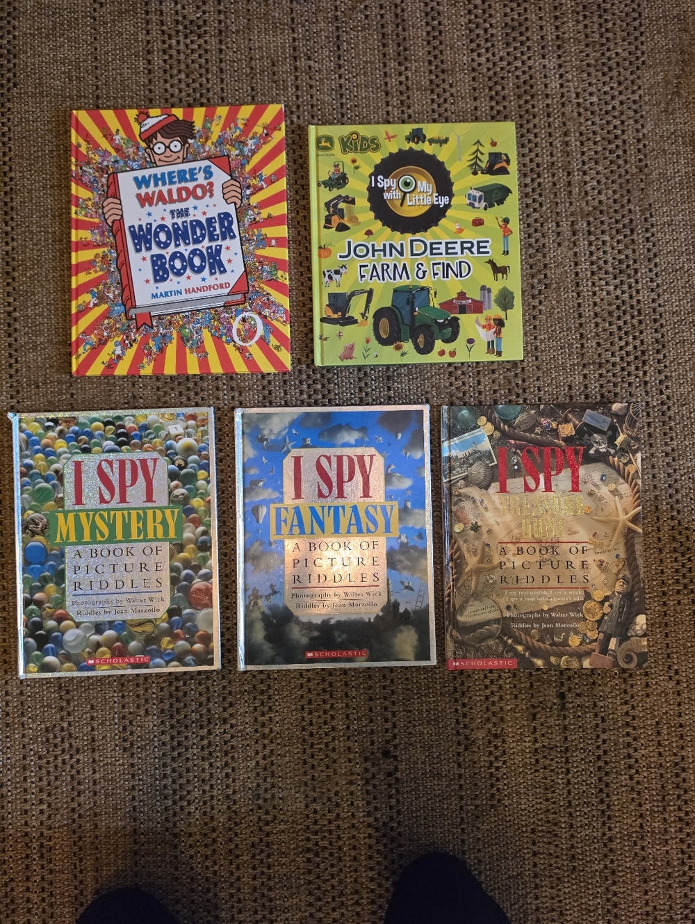 Vintage I Spy / Search And Find Books